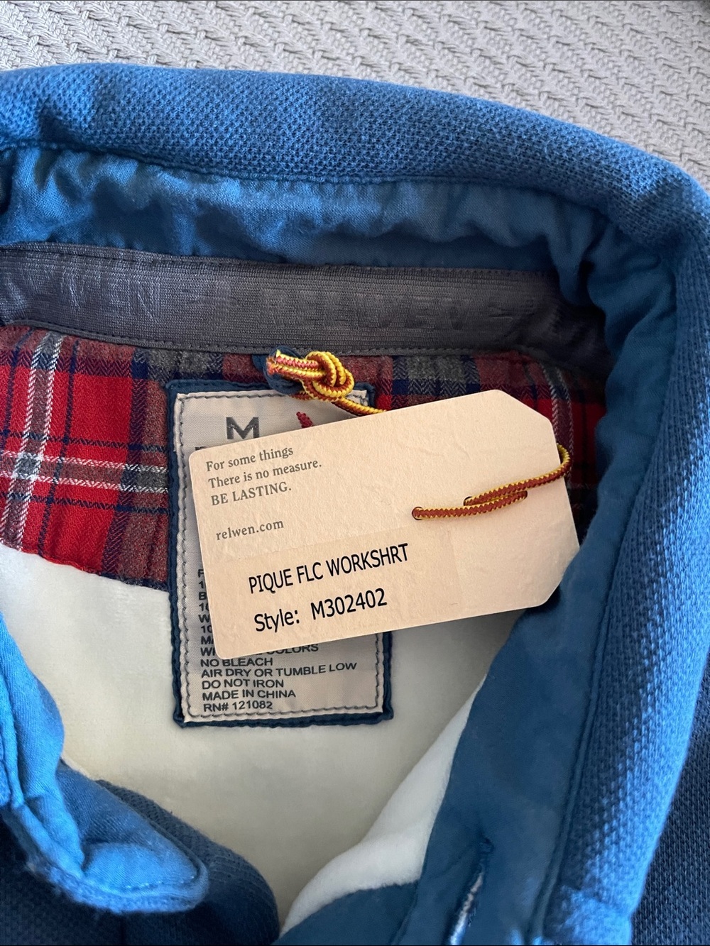 Relwen Pique fleece workshirt - Picture 4 of 10